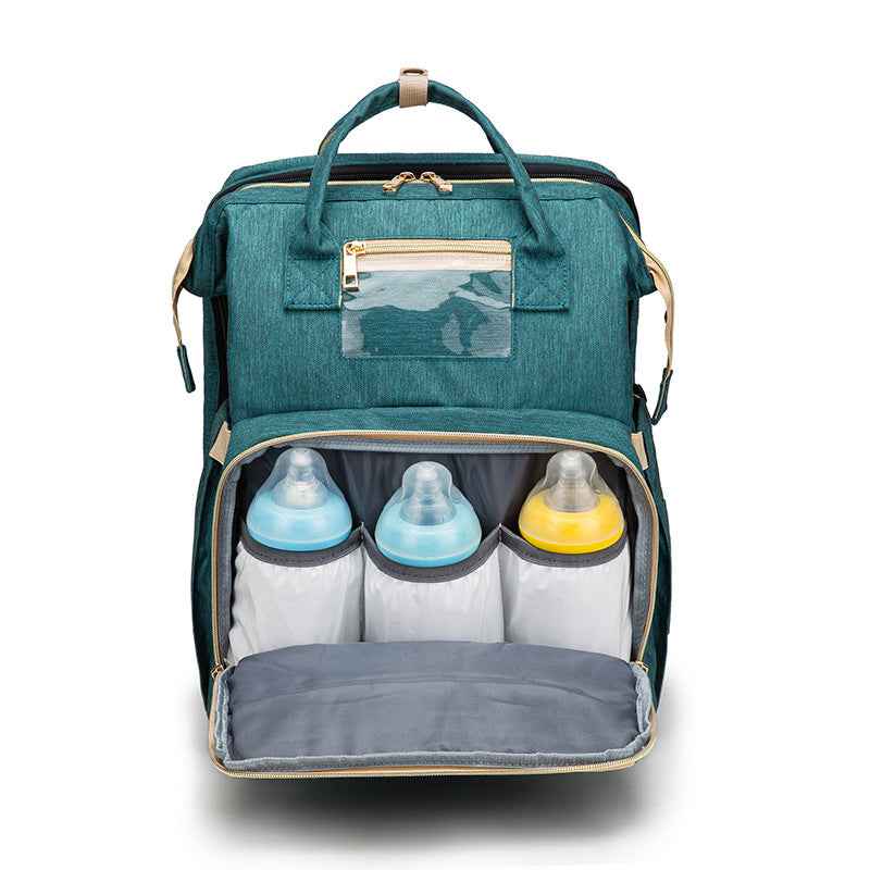 3-in-1 Convertible Baby Diaper Travel Backpack