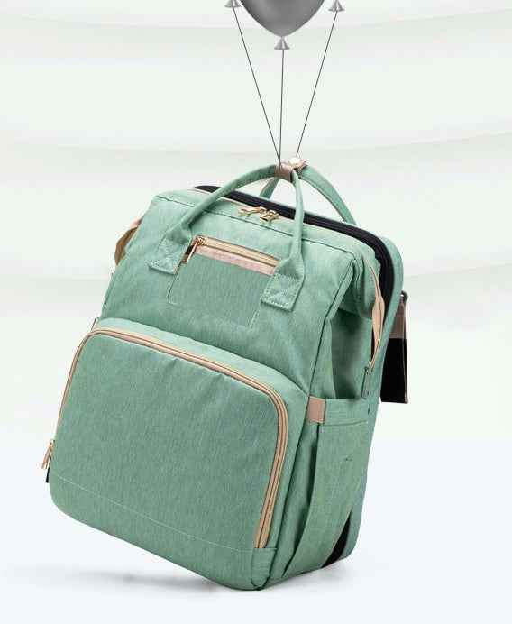 3-in-1 Convertible Baby Diaper Travel Backpack
